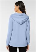 Sweatpullover mit Kapuze light lake blue