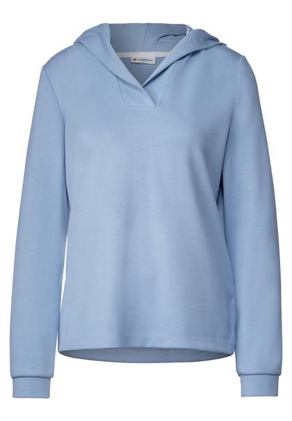 Sweatpullover mit Kapuze light lake blue