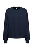 Sweatshirt aus 100% Bio-Baumwolle navy