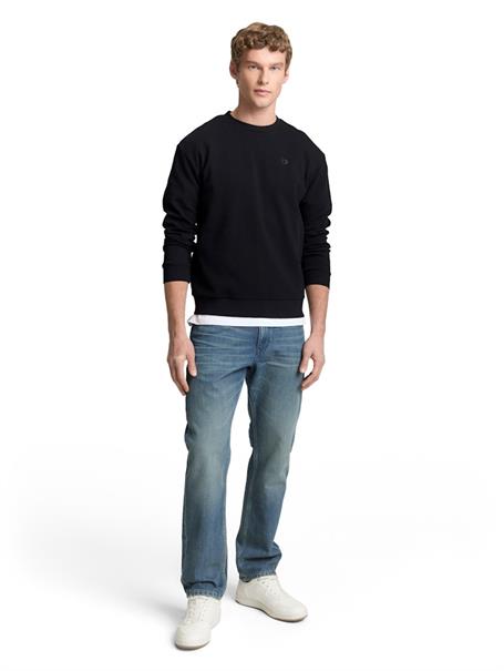 Sweatshirt aus Baumwolle black