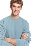 Sweatshirt aus Baumwolle citadel blue