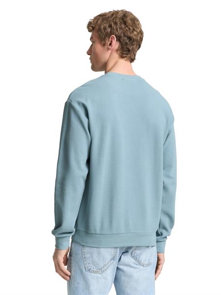 Sweatshirt aus Baumwolle citadel blue