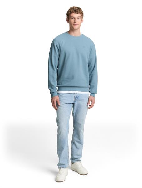 Sweatshirt aus Baumwolle citadel blue