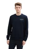 Sweatshirt aus Baumwolle sky captain blue