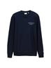 Sweatshirt aus Baumwolle sky captain blue