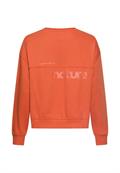 Sweatshirt aus Baumwollgemisch pumpkin