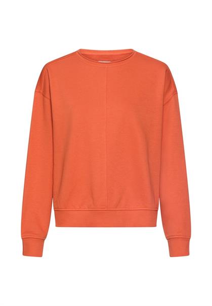 Sweatshirt aus Baumwollgemisch pumpkin