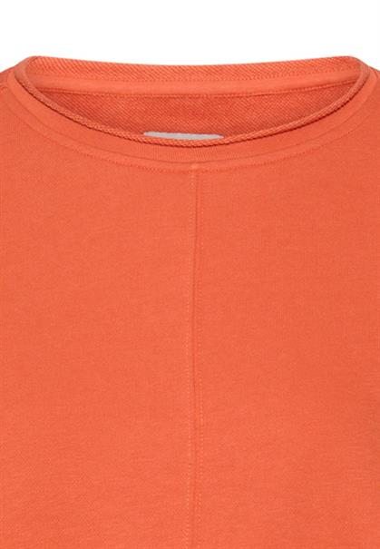 Sweatshirt aus Baumwollgemisch pumpkin