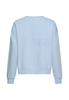 Sweatshirt aus Baumwollgemisch soft blue