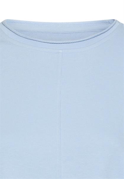 Sweatshirt aus Baumwollgemisch soft blue
