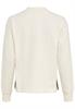 Sweatshirt aus Baumwollmix creme