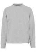 Sweatshirt aus Baumwollmix light grey melange