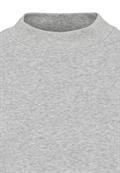 Sweatshirt aus Baumwollmix light grey melange