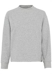 Sweatshirt aus Baumwollmix light grey melange