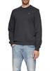 Sweatshirt aus Baumwollmix mit Logo-Detail grau