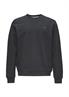 Sweatshirt aus Baumwollmix mit Logo-Detail grau