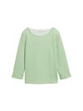 Sweatshirt aus Bio-Baumwolle green structure
