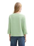 Sweatshirt aus Bio-Baumwolle green structure