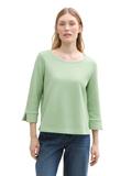 Sweatshirt aus Bio-Baumwolle green structure