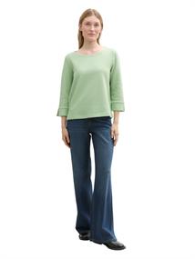 Sweatshirt aus Bio-Baumwolle green structure
