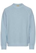 Sweatshirt aus reiner Baumwolle smoke blue