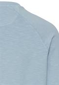 Sweatshirt aus reiner Baumwolle smoke blue