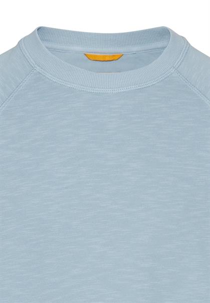 Sweatshirt aus reiner Baumwolle smoke blue