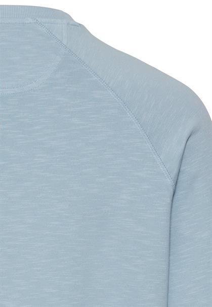 Sweatshirt aus reiner Baumwolle smoke blue