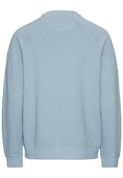 Sweatshirt aus reiner Baumwolle smoke blue
