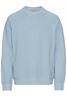 Sweatshirt aus reiner Baumwolle smoke blue
