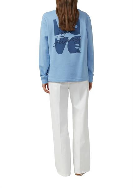Sweatshirt blau
