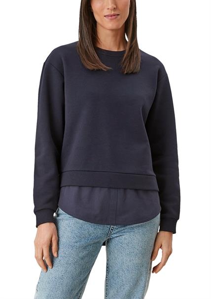 Sweatshirt blau