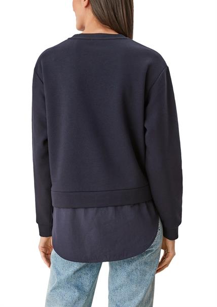 Sweatshirt blau