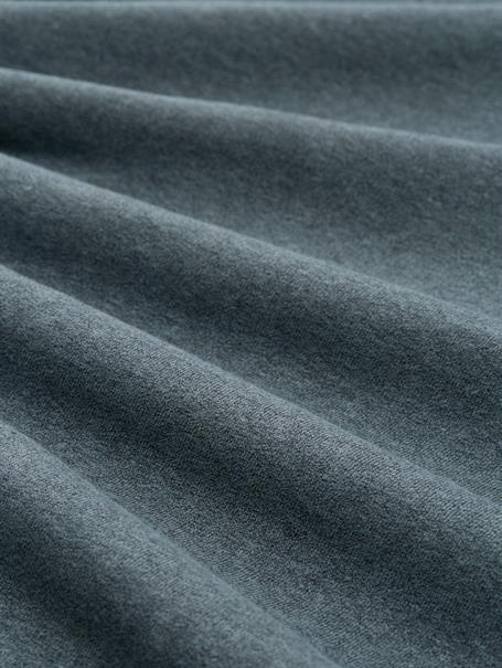 Sweatshirt in Melange-Optik grey mint navy structure