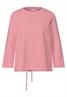 Sweatshirt in Unifarbe blush peach
