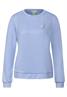 Sweatshirt in Unifarbe mid sunny blue