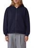 Sweatshirt Jacke blau