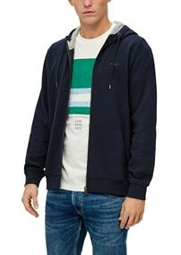Sweatshirt Jacke blau