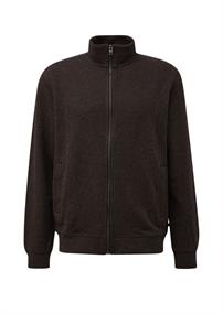 Sweatshirt Jacke braun