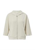 Sweatshirt Jacke creme