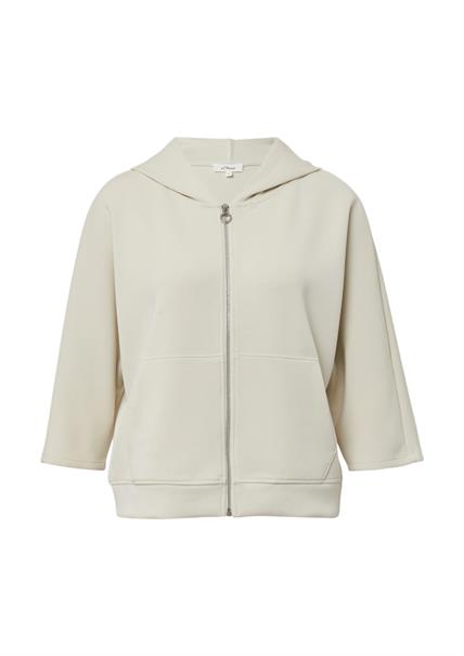Sweatshirt Jacke creme