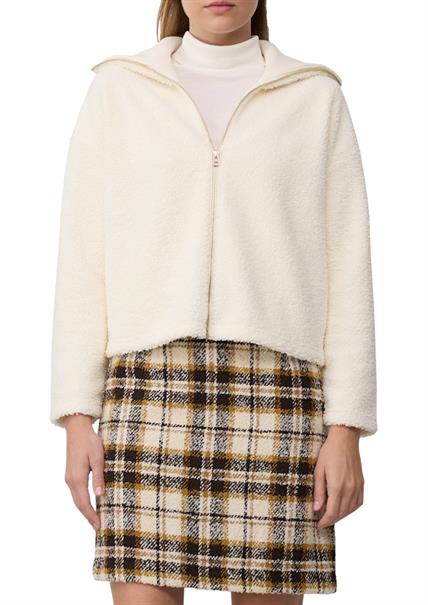 Sweatshirt Jacke creme