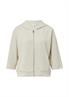 Sweatshirt Jacke creme
