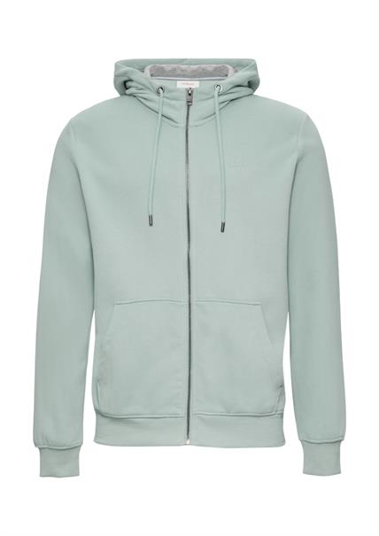 Sweatshirt Jacke grün