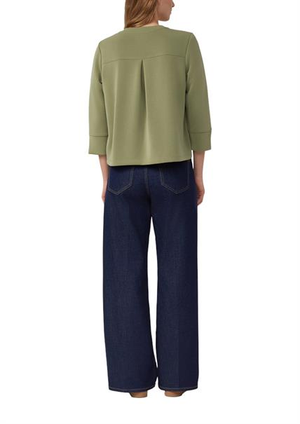 Sweatshirt Jacke olive