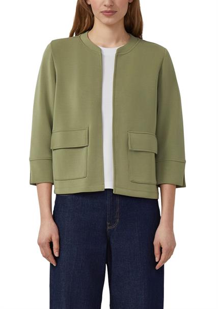 Sweatshirt Jacke olive