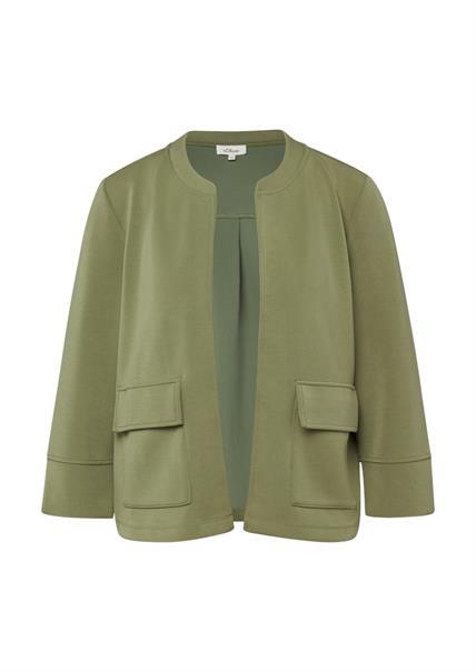 Sweatshirt Jacke olive