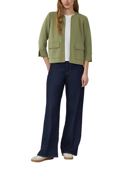 Sweatshirt Jacke olive