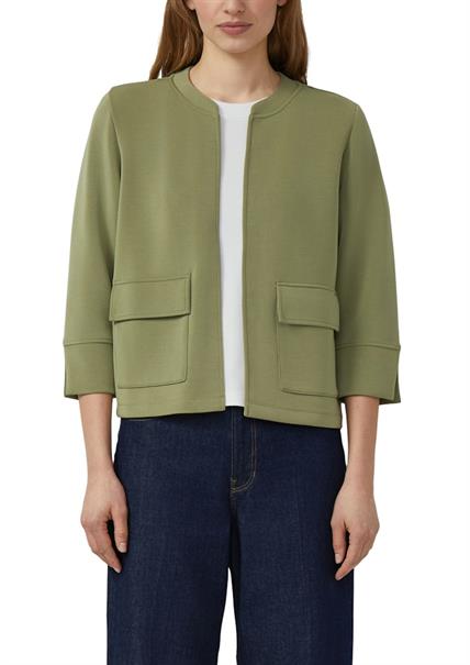 Sweatshirt Jacke olive