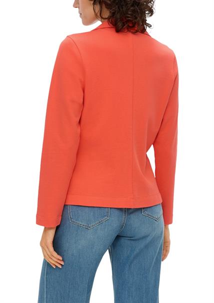 Sweatshirt Jacke orange